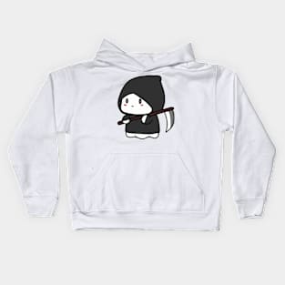 Cute Ghost Reaper Halloween Kids Hoodie